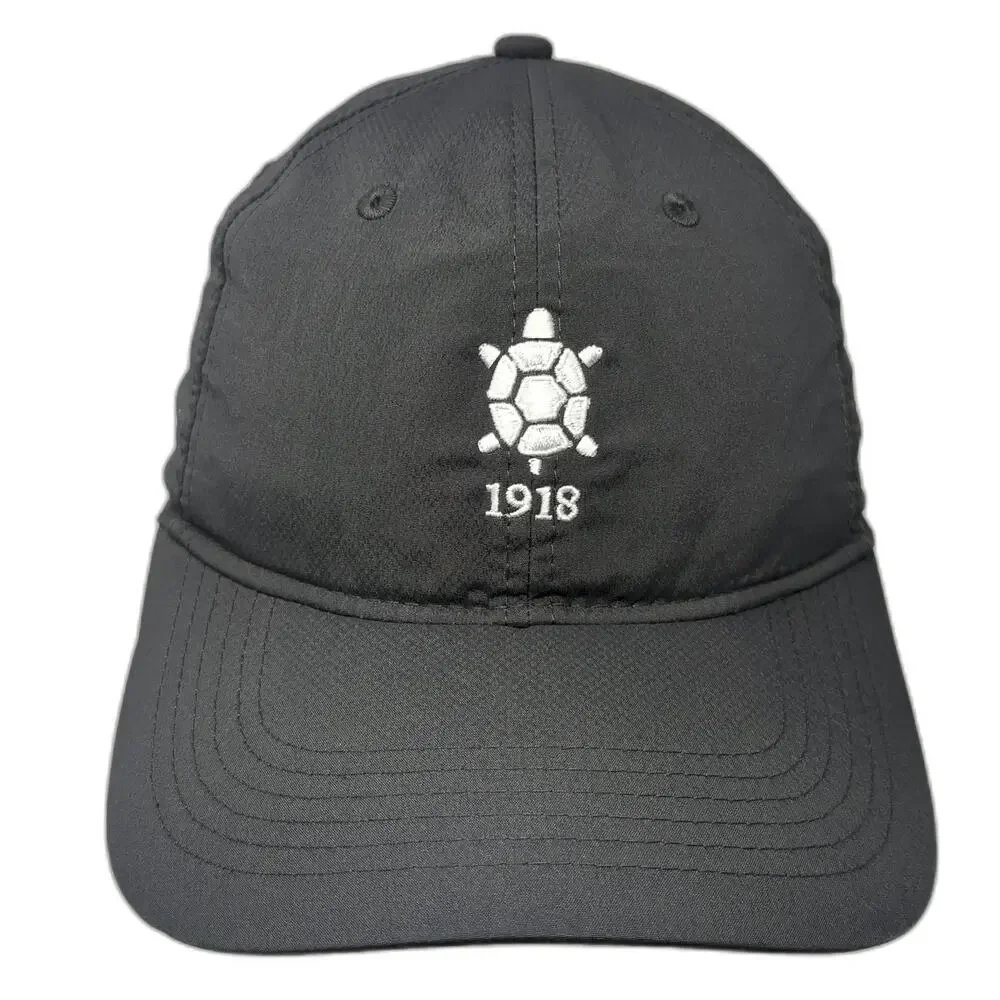 Ahead Baseball Cap Gray One Size Performance Turtle 1918 Golf Strapback Hat